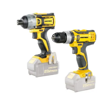 KIT INALÁMBRICO TALADRO + LLAVE DE IMPACTO BRUSHLE