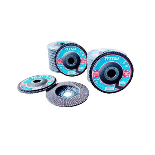 Disco Flap 115x22mm Para Aceros Y Hierro Grano P120 - P80 - P60