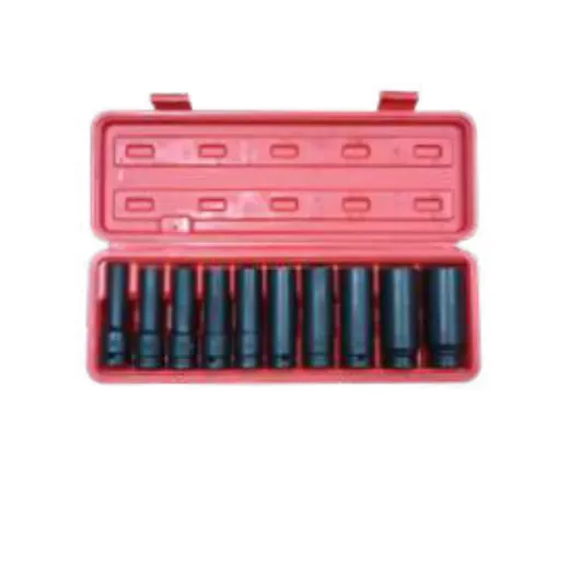 Juego Copas Impacto 1/2" X 10 Pzas 8-24 MM