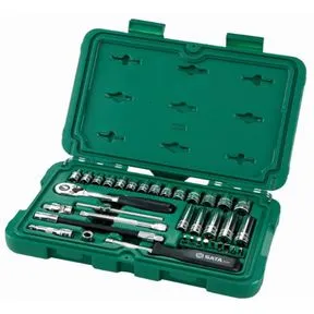 JUEGO DE COPAS 6 PT MILIMETRICO 1/4 X 36 ESPEJO   09001